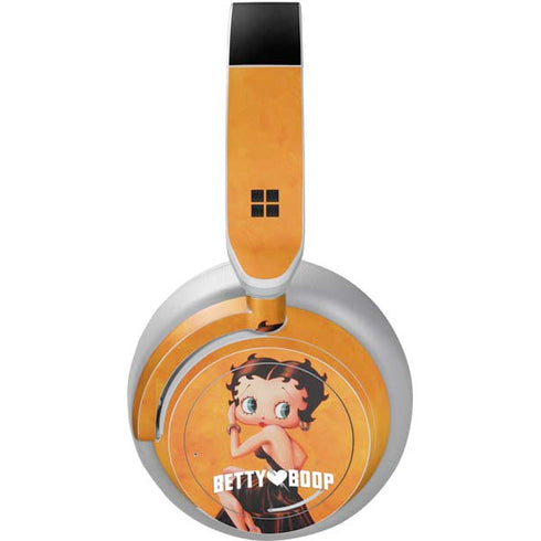 Betty Boop Little Black Dress Surface Headphones Skin